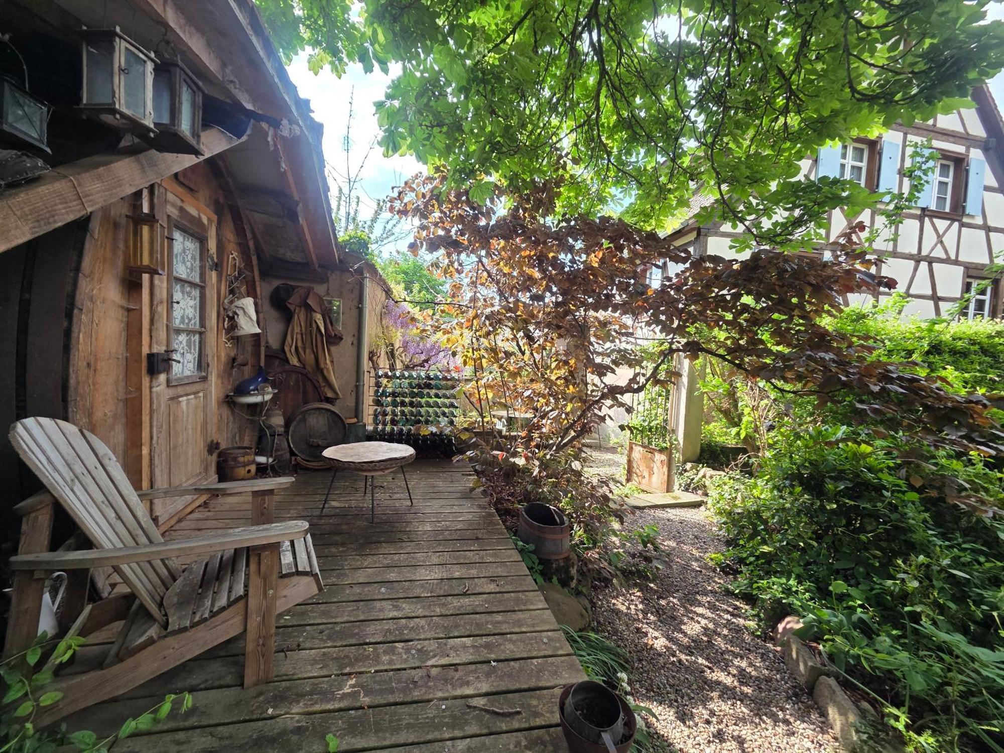 Villa Le temps des cigognes à Barr Extérieur photo
