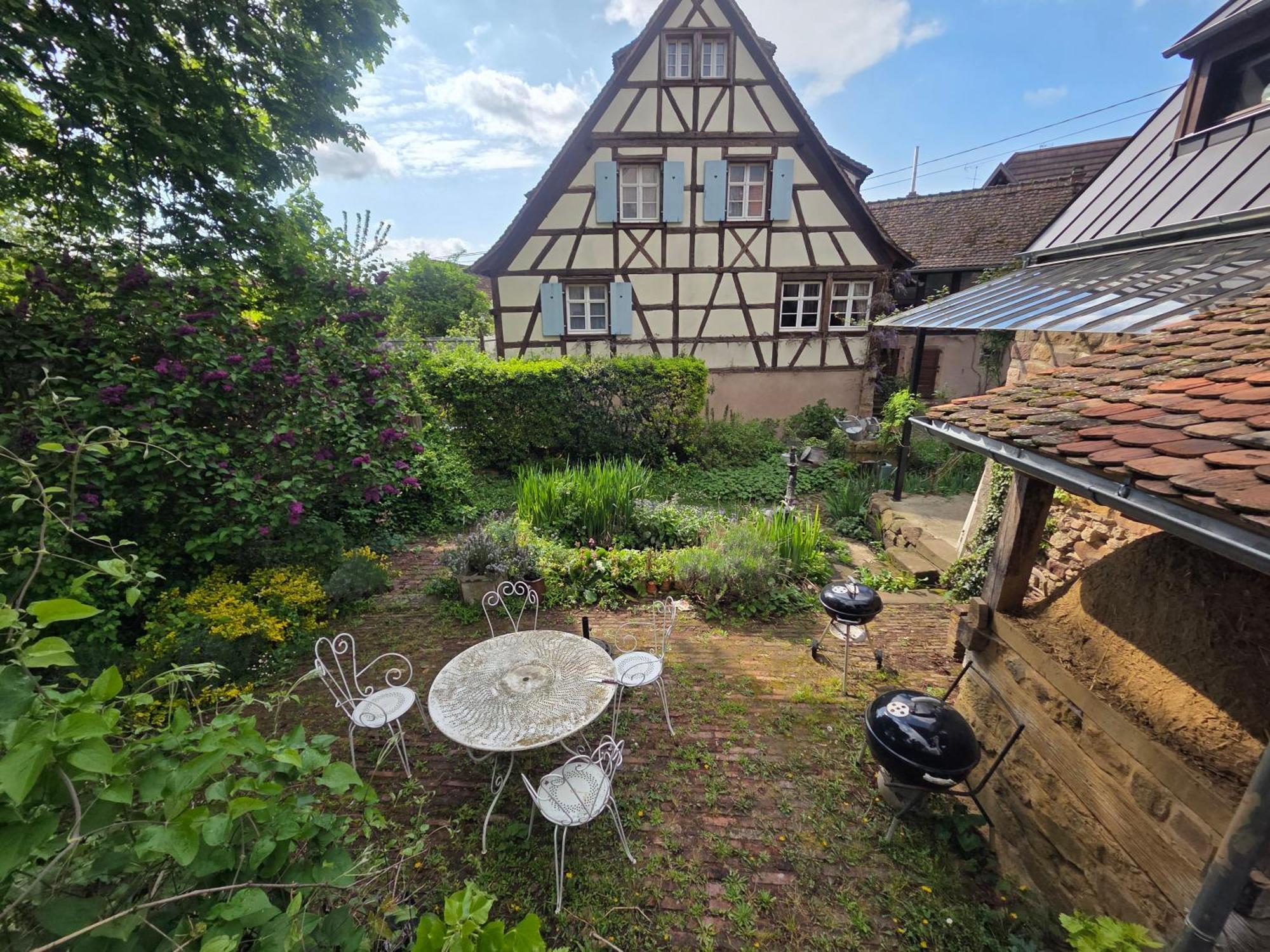 Villa Le temps des cigognes à Barr Extérieur photo