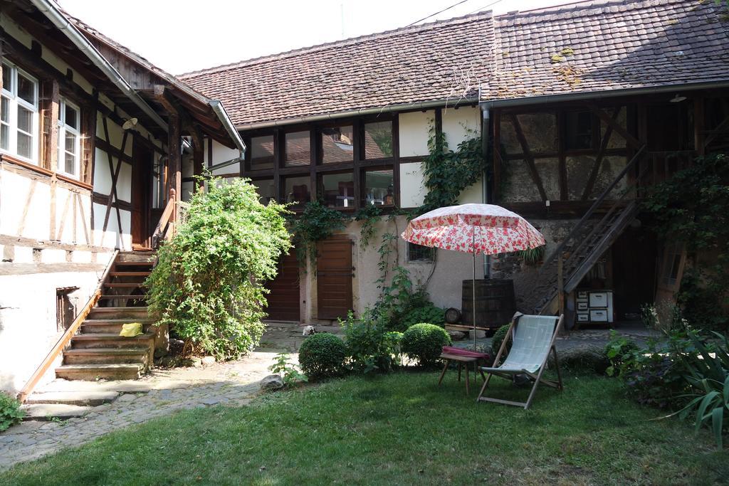 Villa Le temps des cigognes à Barr Extérieur photo